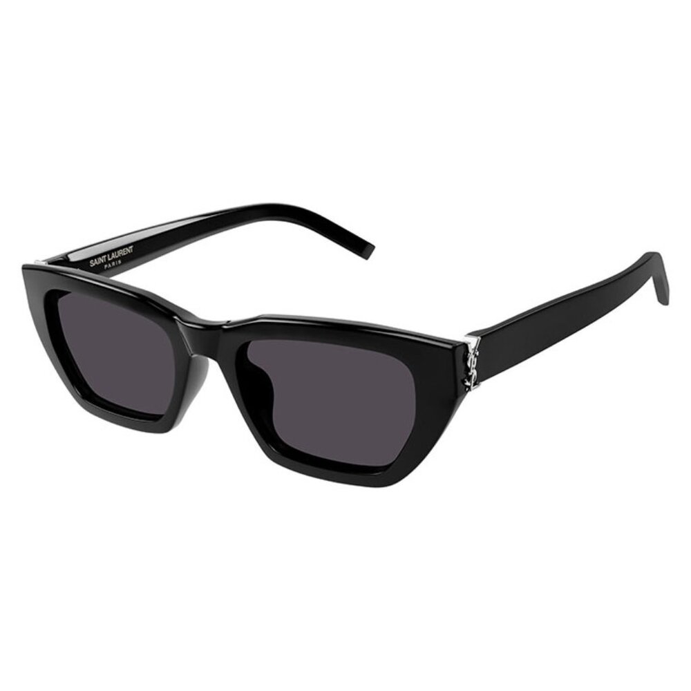 NEW SAINT LAURENT SUNGLASSES, WOMEN BLACK EYEWEAR SAINT LAURENT - Picture 2 of 5